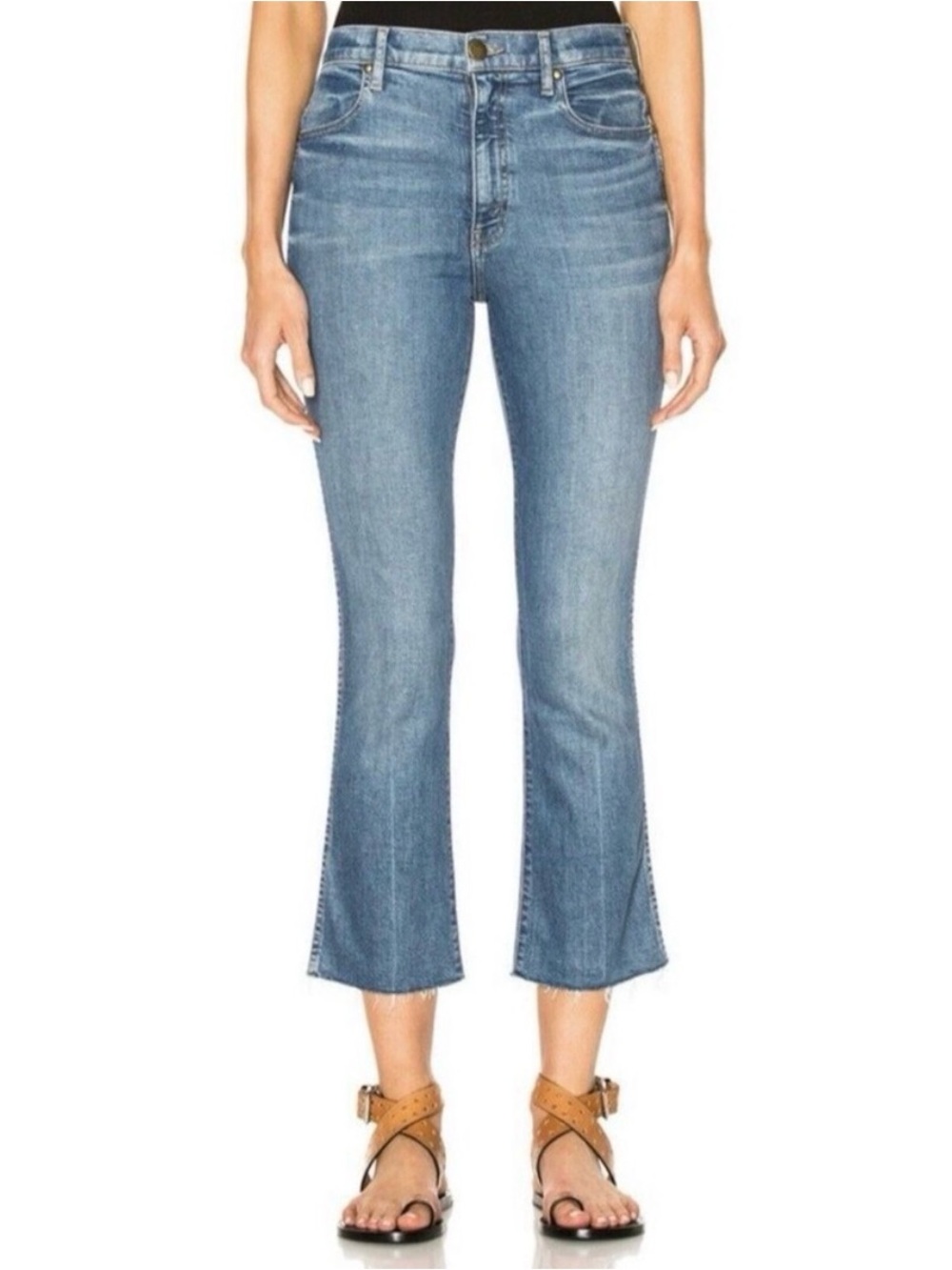 The GREAT Nerd Slip Cropped Jeans